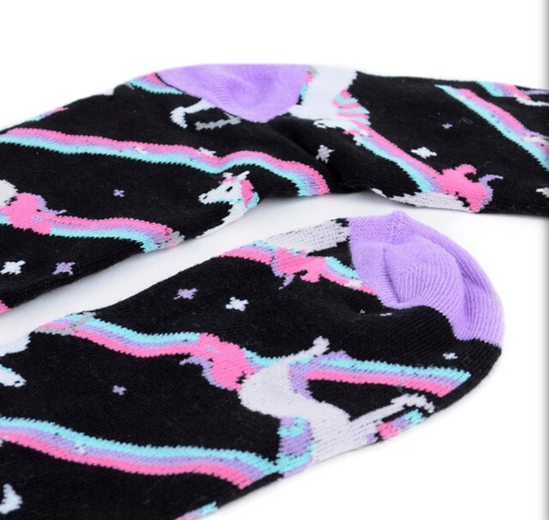 PARQUET BRAND Ladies UNICORN Socks - Novelty Socks for Less