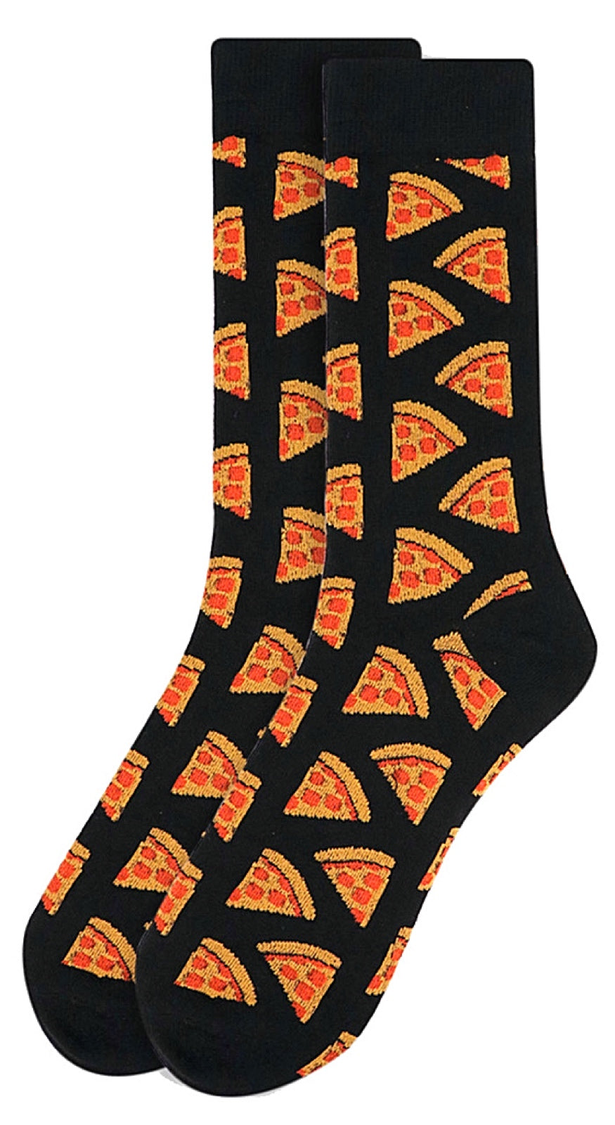 Parquet Brand Men’s PEPPERONI PIZZA Socks CHOOSE COLOR - Novelty Socks for Less
