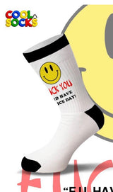 COOL SOCKS Men’s ‘FUCK YOU & HAVE A NICE DAY - Novelty Socks for Less