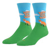 COOL SOCKS BRAND MEN’S ‘ZERO FOX GIVEN’ SOCKS - Novelty Socks for Less