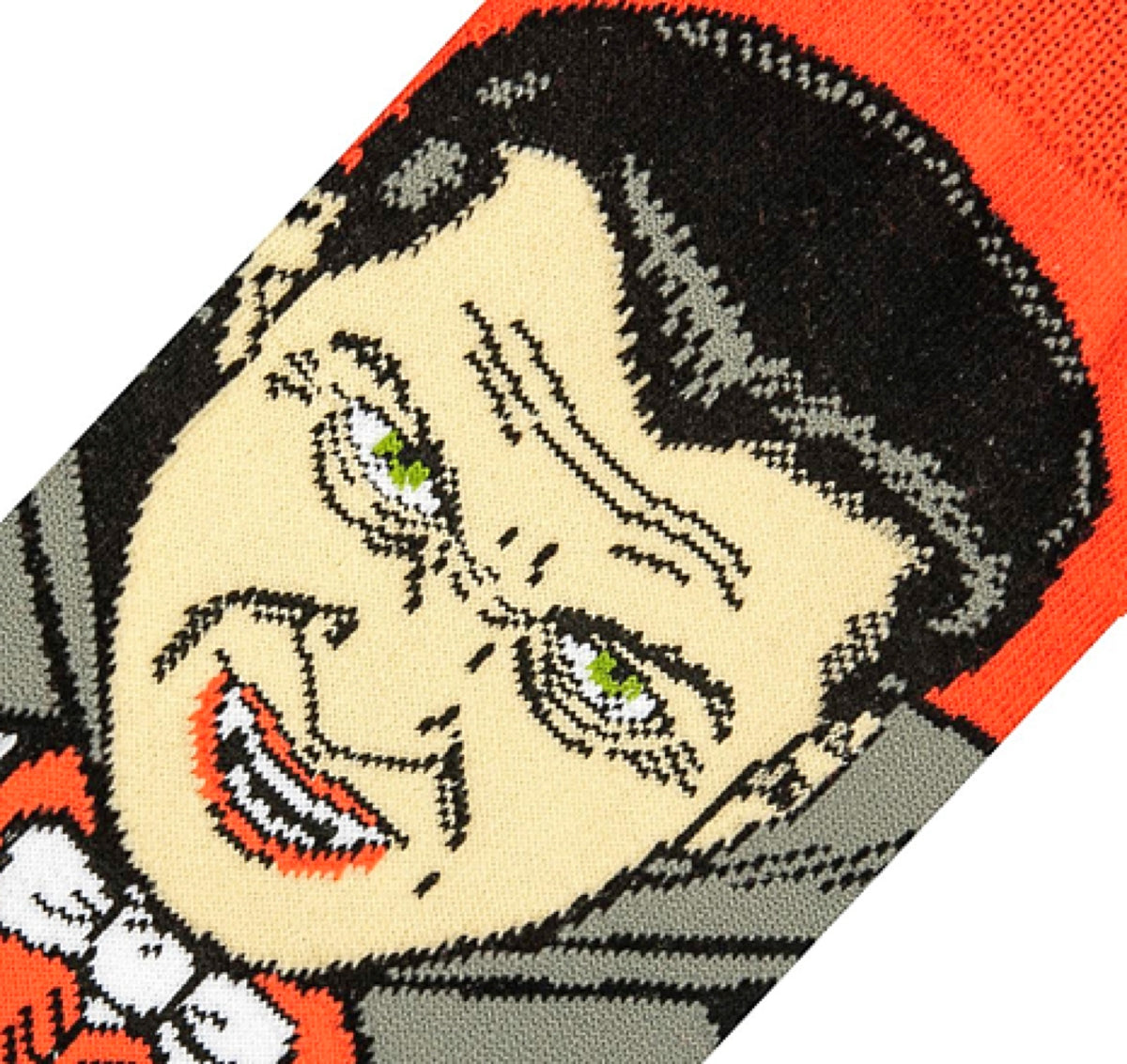 DRACULA MEN’S 360 UNIVERSAL MONSTERS HALLOWEEN SOCKS ODD SOX BRAND - Novelty Socks for Less