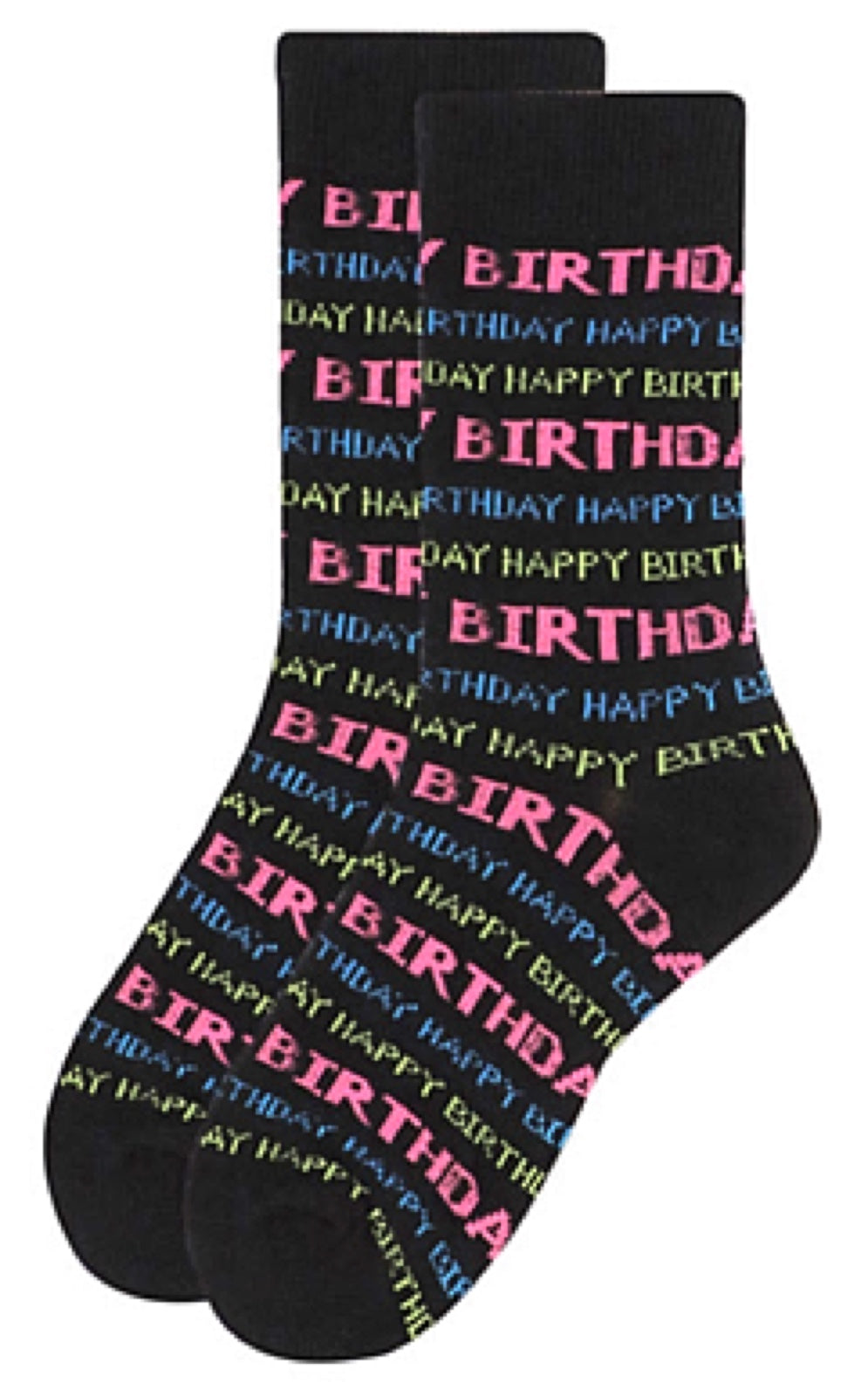 Parquet Brand Ladies HAPPY BIRTHDAY Socks - Novelty Socks for Less