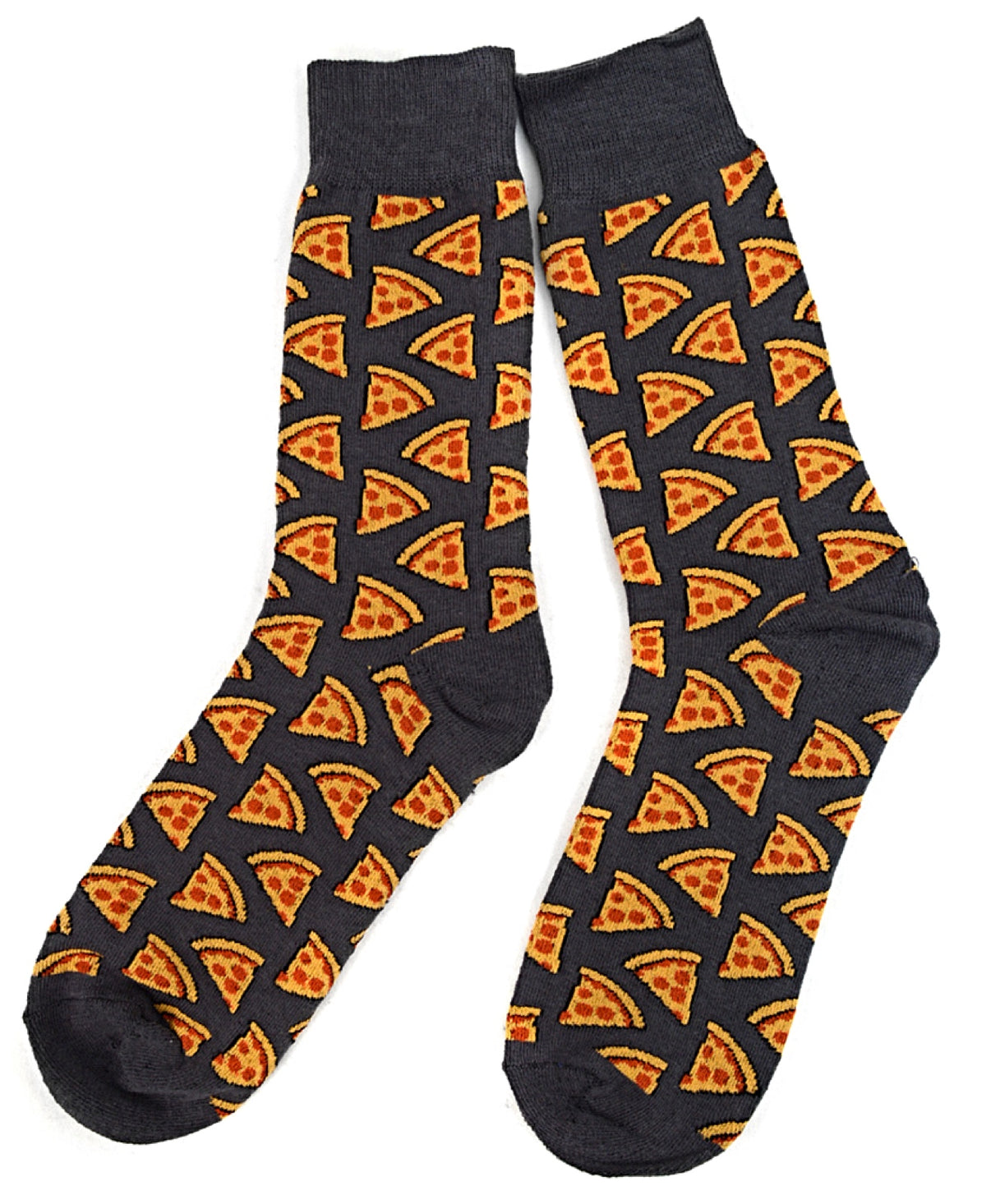 Parquet Brand Men’s PEPPERONI PIZZA Socks CHOOSE COLOR - Novelty Socks for Less