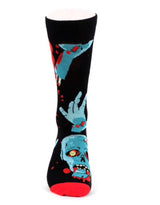Parquet Brand Men’s ZOMBIE Halloween Socks - Novelty Socks for Less