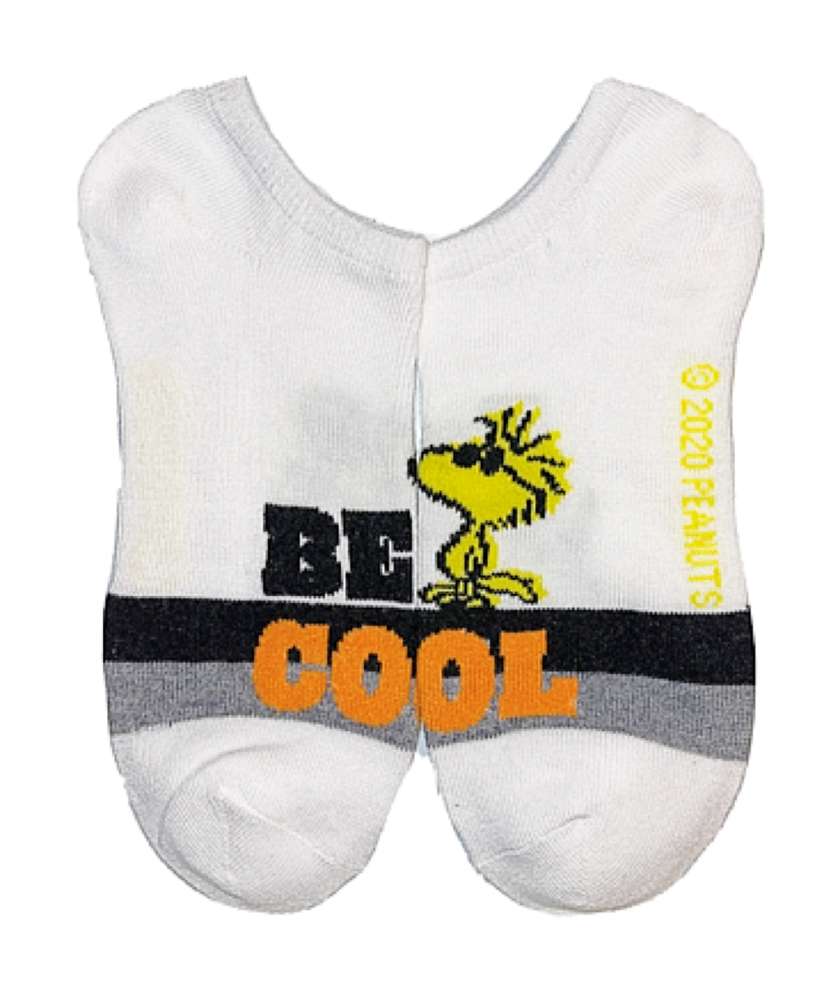 PEANUTS Ladies 5 Pair No Show Socks ‘BE FIERCE’ - Novelty Socks for Less