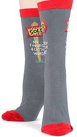 FOOT TRAFFIC Brand Ladies REALTOR REAL ESTATE Socks - Novelty Socks for Less