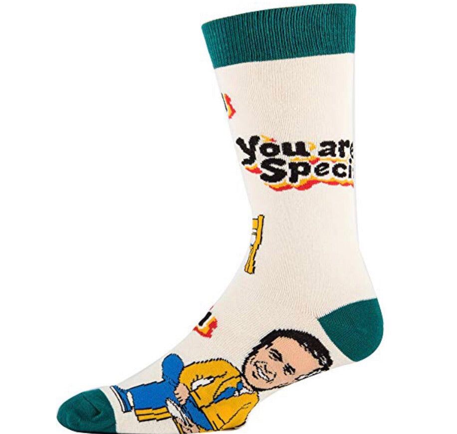 OOOH YEAH Men’s MISTER ROGERSSocks - Novelty Socks for Less