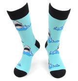 PARQUET BRAND Mens SHARKS Socks - Novelty Socks for Less