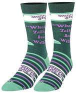 DIFF’RENT STROKES TV SHOWMEN’S SOCKS ARNOLD JACKSON ‘WHATCHU TALKIN’ BOUT WILLIS?’ - Novelty Socks for Less