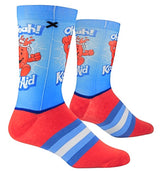 KOOL-AID DRINK MEN'S Socks KOOL AID DRINK MAN SAYS 'OH YEAH' ODD SOX BRAND - Novelty Socks for Less