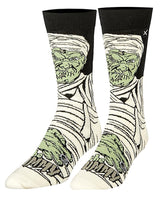 THE MUMMY MEN’S 360 UNIVERSAL MONSTERS HALLOWEEN SOCKS ODD SOX BRAND - Novelty Socks for Less