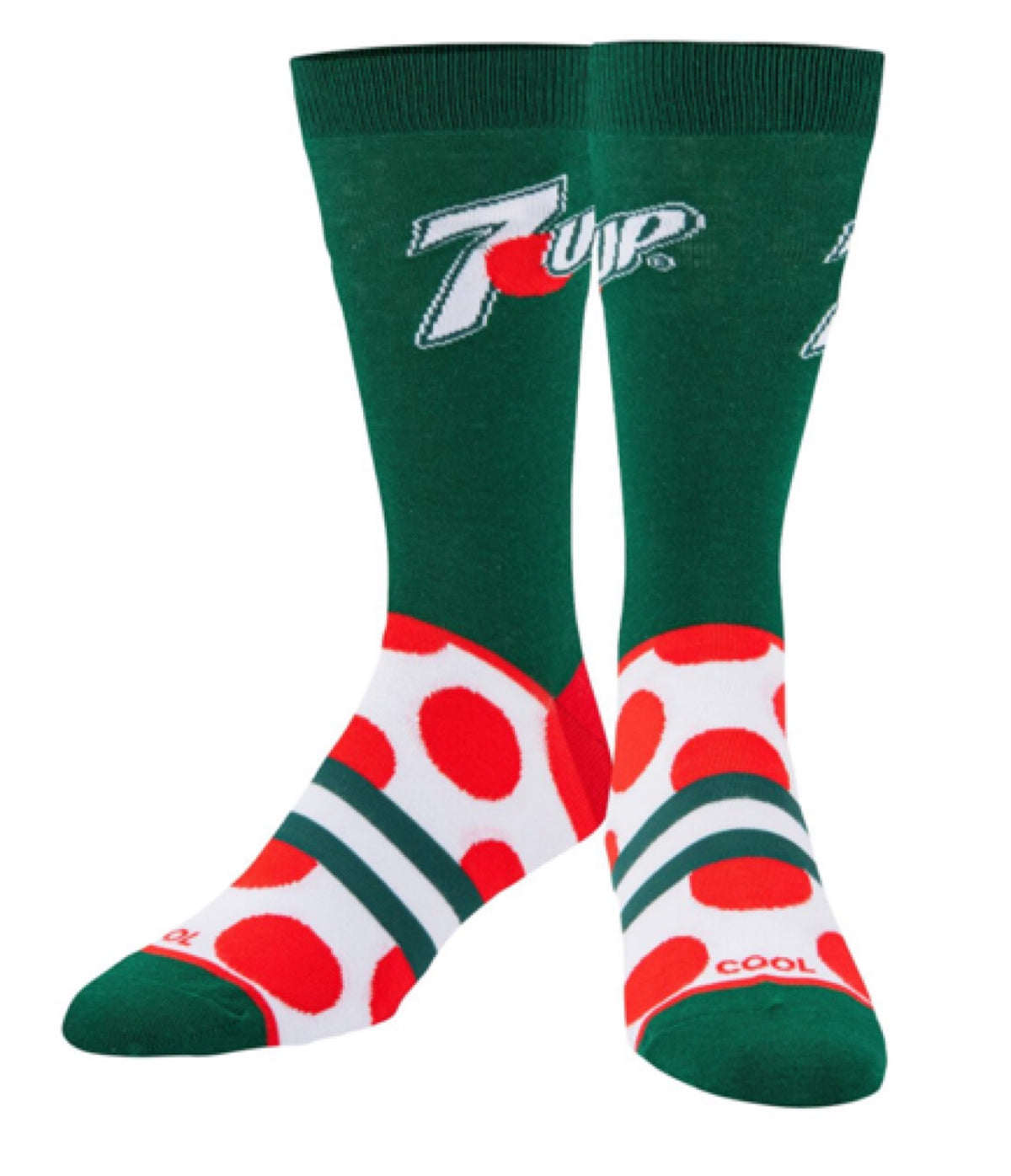 7-UP SODA Men’s Socks COOL SOCKS Brand - Novelty Socks for Less