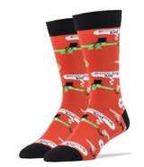 OOOH YEAH BRAND Mens ‘GOOD DAY SIR’ ALLIGATORS - Novelty Socks for Less