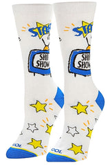 COOL SOCKS BRAND LADIES ‘STAR OF THE SHIT SHOW’ SOCKS - Novelty Socks for Less