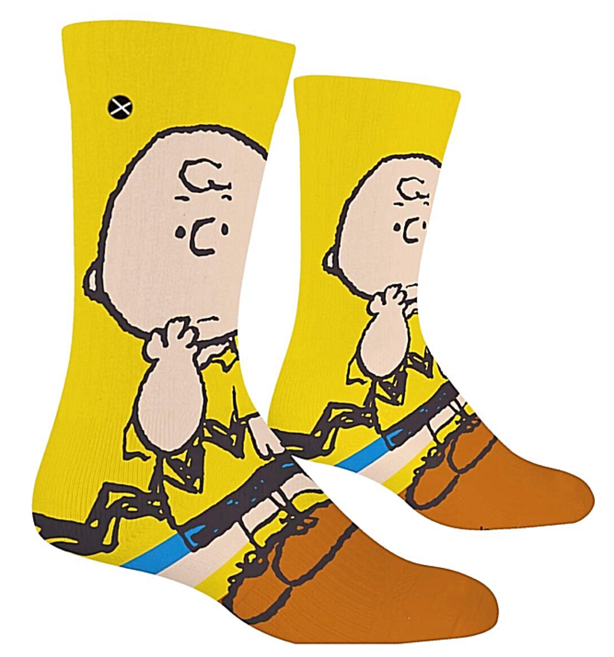 PEANUTS Men’s CHARLIE BROWN SOCKS ODD SOX BRAND - Novelty Socks for Less
