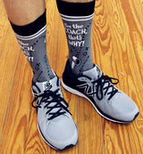 FOOT TRAFFIC Men’s ‘I’M THE COACH' Socks - Novelty Socks for Less