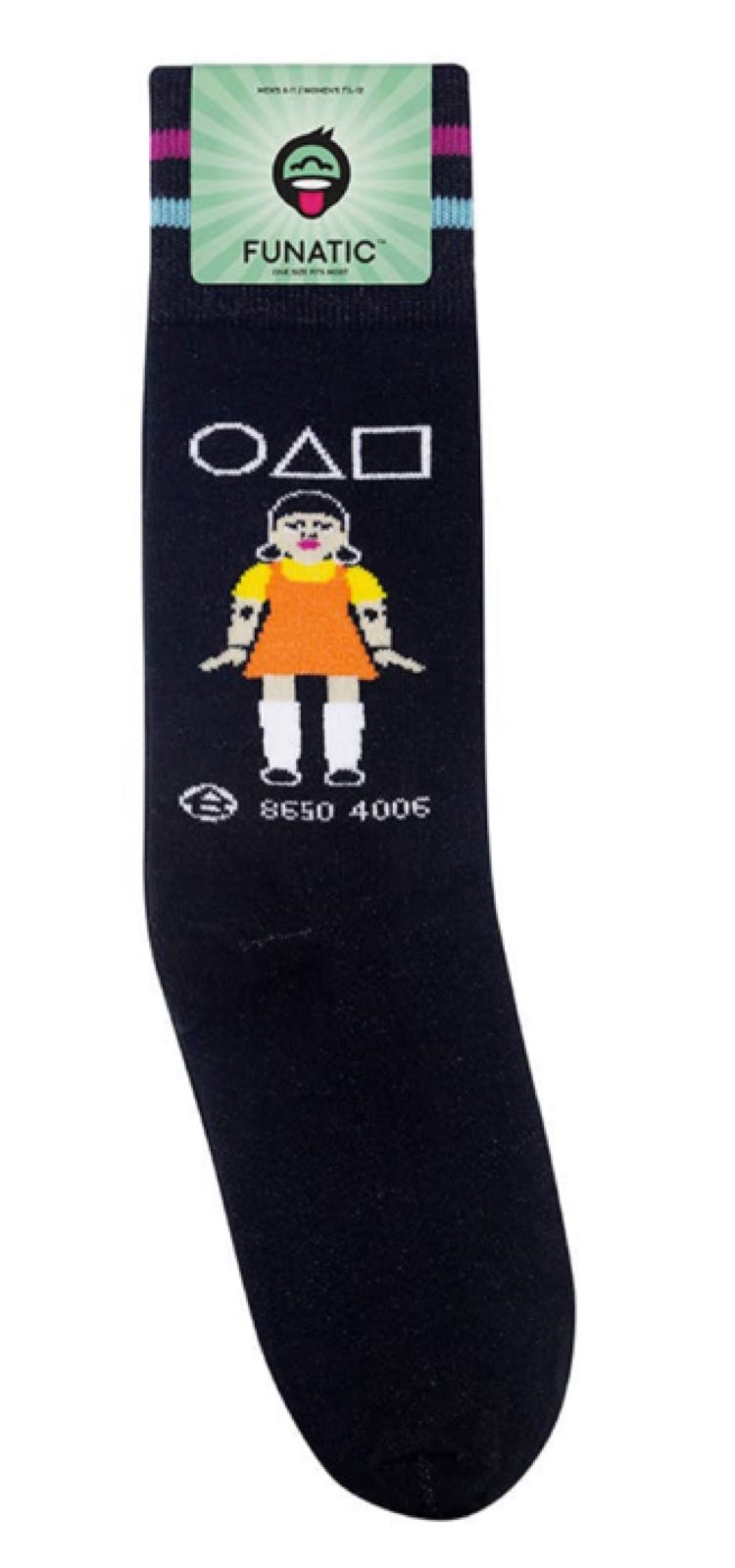 FUNATIC Brand SQUID GAME Unisex Socks YOUNGHEE DOLL - Novelty Socks for Less
