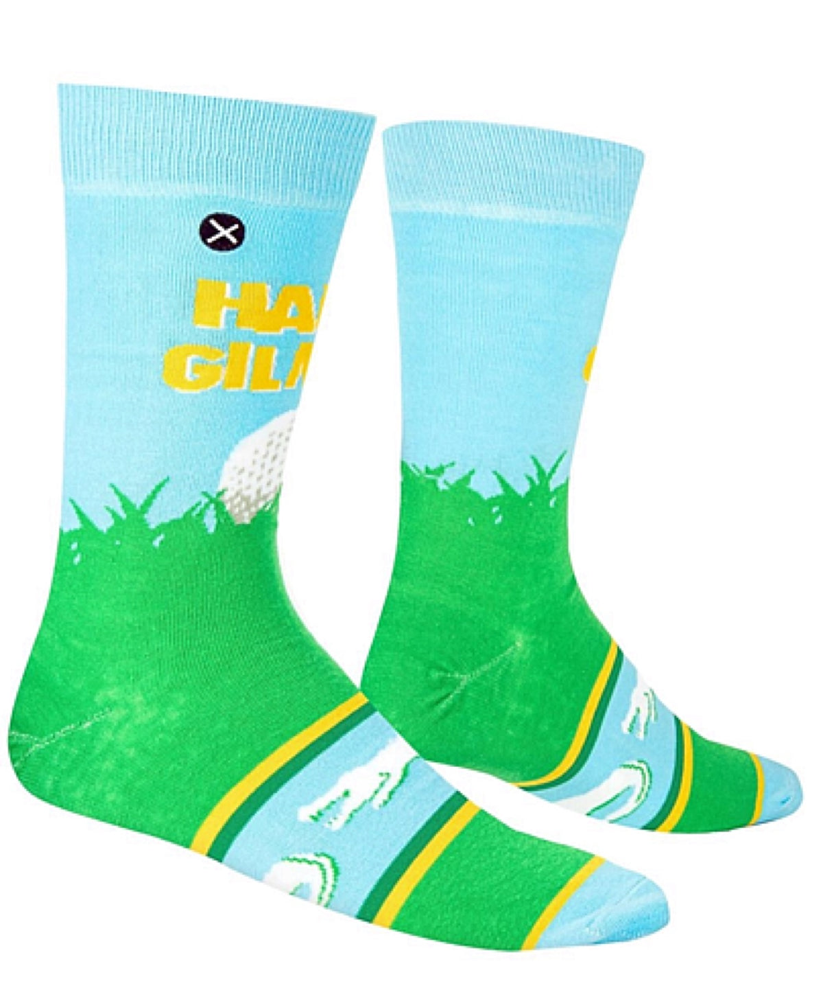 HAPPY GILMORE MEN’S SOCKS ODD SOX BRAND - Novelty Socks for Less