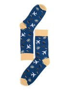 Parquet Brand Men’s PILOT/AVIATOR Socks - Novelty Socks for Less