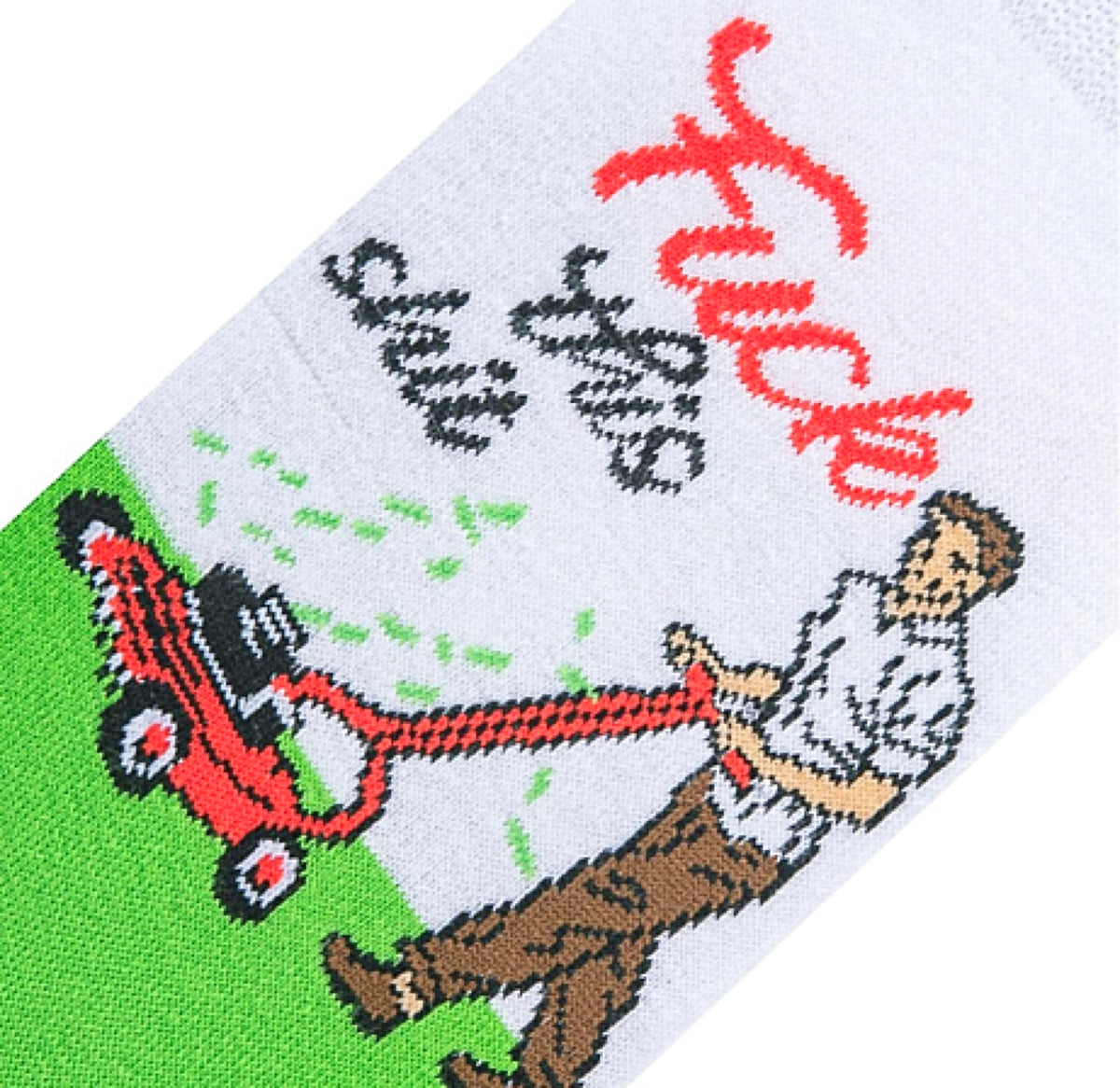 COOL SOCKS BRAND MEN’S LAWN MOWING SOCKS ‘FUCK THIS SHIT’ - Novelty Socks for Less
