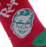 A CHRISTMAS STORY Men’s 3 Pair Crew Socks BOX SET BIOWORLD BRAND - Novelty Socks for Less