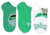 STAR WARS Ladies BABY YODA ST. PATRICKS DAY 3 Pair Of No Show Socks ‘KISSABLE’ - Novelty Socks for Less