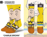 PEANUTS Men’s CHARLIE BROWN SOCKS ODD SOX BRAND - Novelty Socks for Less