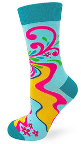 FABDAZ BRAND LADIES ‘LOVE YOURSELF YOU BADASS BITCH’ SOCKS - Novelty Socks for Less