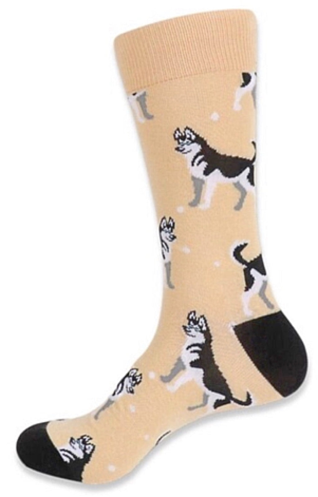 PARQUET BRAND Mens SIBERIAN HUSKY Socks - Novelty Socks for Less