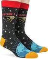 FOOT TRAFFIC Brand Mens SPUTNIK-1 Socks - Novelty Socks for Less
