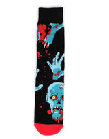 Parquet Brand Men’s ZOMBIE Halloween Socks - Novelty Socks for Less