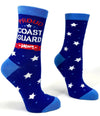 FABDAZ Brand Ladies PROUD COAST GUARD MOM Socks - Novelty Socks for Less