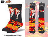 STREET FIGHTER Men’s CAMO Socks ODD SOX Brand - Novelty Socks for Less