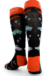 FOOT TRAFFIC BRAND MEN’S VINTAGE CARS SOCKS - Novelty Socks for Less
