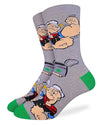 POPEYE THE SAILOR Men’s Socks WITH SPINACH GOOD LUCK SOCK Brand - Novelty Socks for Less