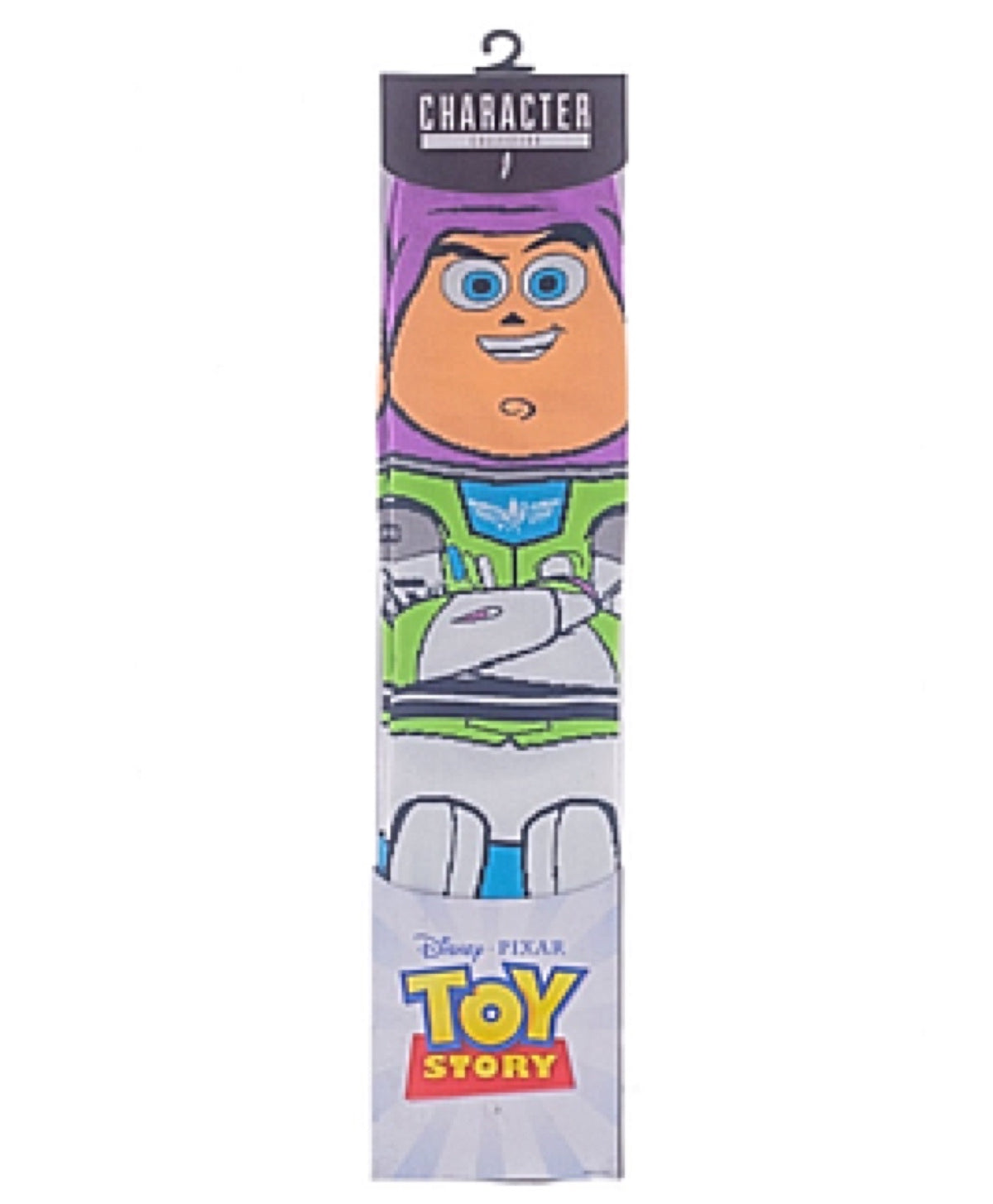 DISNEY’S TOY STORY MEN’S BUZZ LIGHTYEAR 360 SOCKS BIOWORLD BRAND - Novelty Socks for Less
