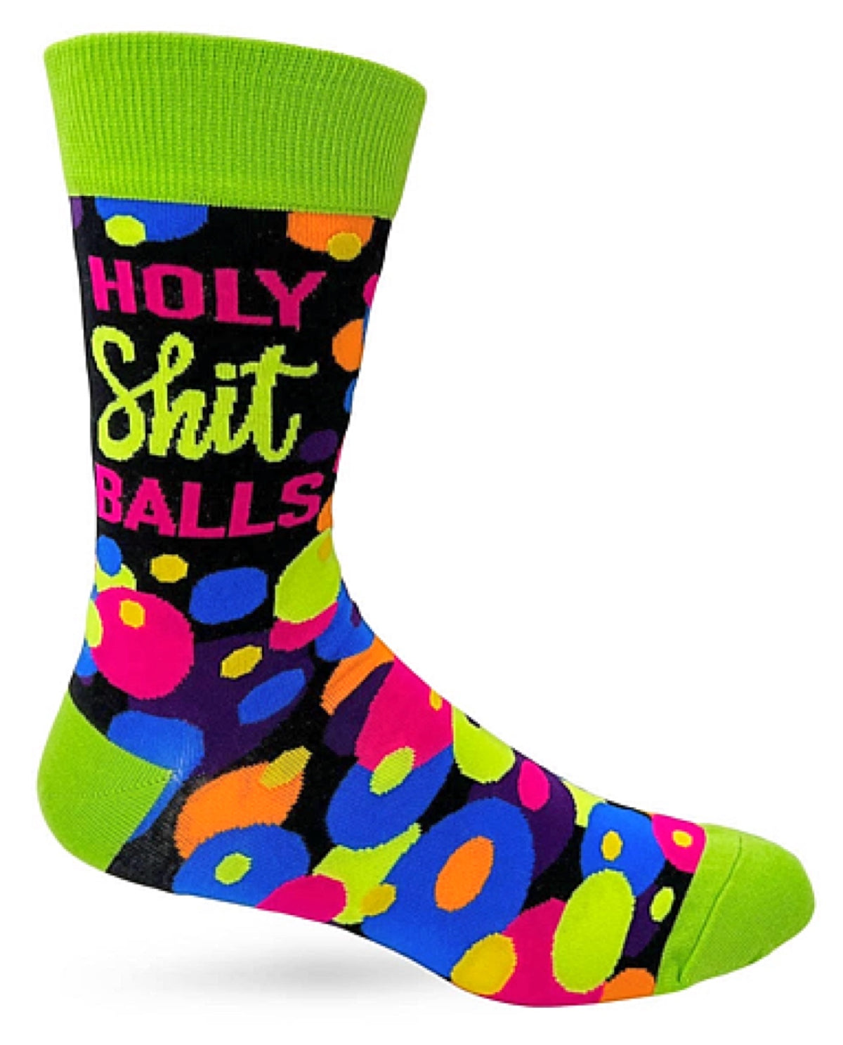 FABDAZ BRAND MEN’S ‘HOLY SHIT BALLS’ SOCKS - Novelty Socks for Less