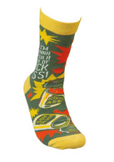 PRIMITIVES BY KATHY ‘I’M GONNA OPEN A CAN OF KICK ASS’ - Novelty Socks for Less