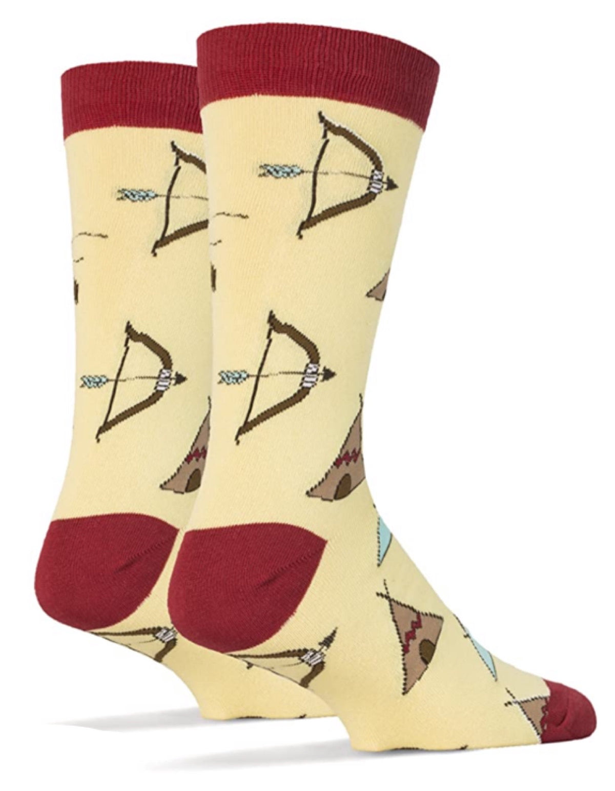 OOOH YEAH Brand Mens ‘INTO THE WILD’ Socks - Novelty Socks for Less