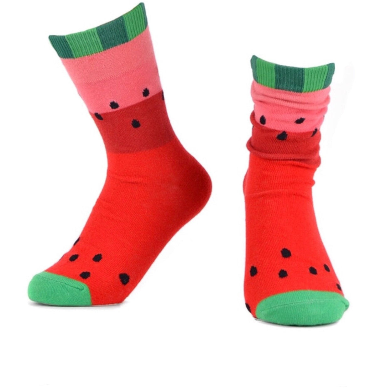 PARQUET BRAND Ladies WATERMELON Socks - Novelty Socks for Less