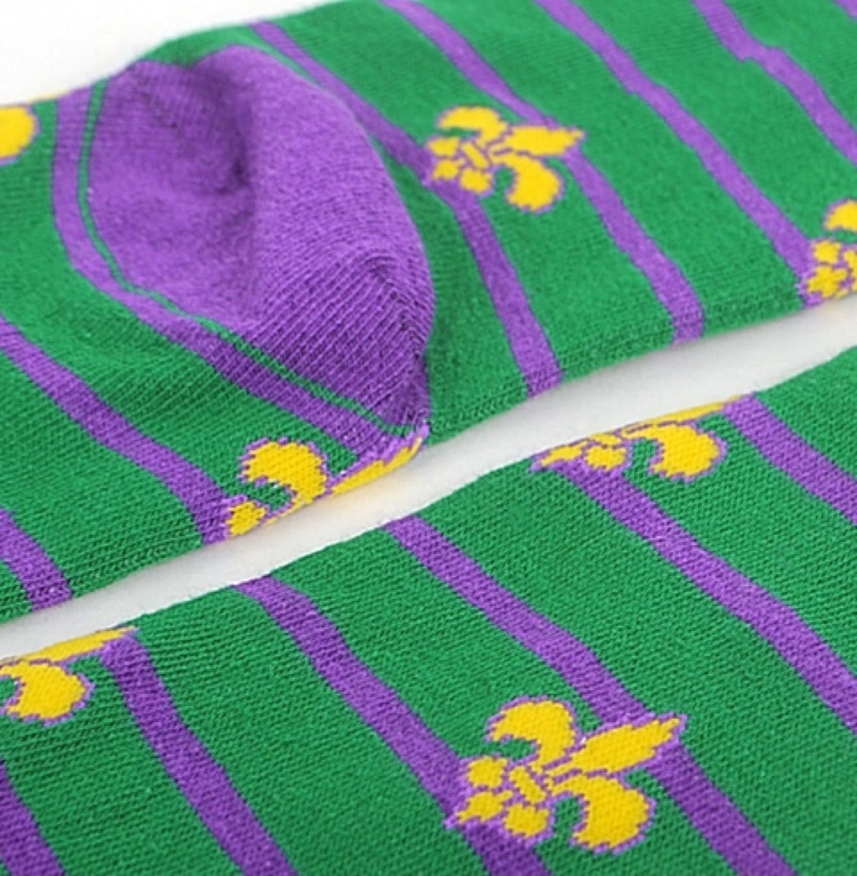 PARQUET Brand Men’s MARDI GRAS Socks - Novelty Socks for Less