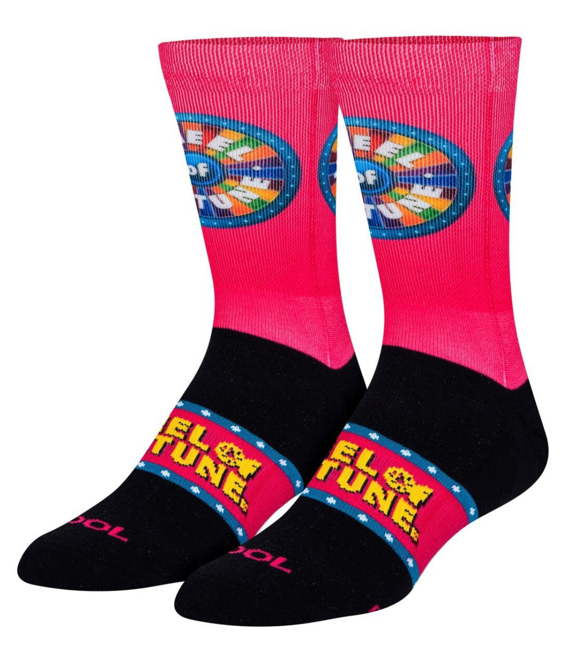 WHEEL OF FORTUNE Game Show Men’s Socks COOL SOCKS Brand - Novelty Socks for Less