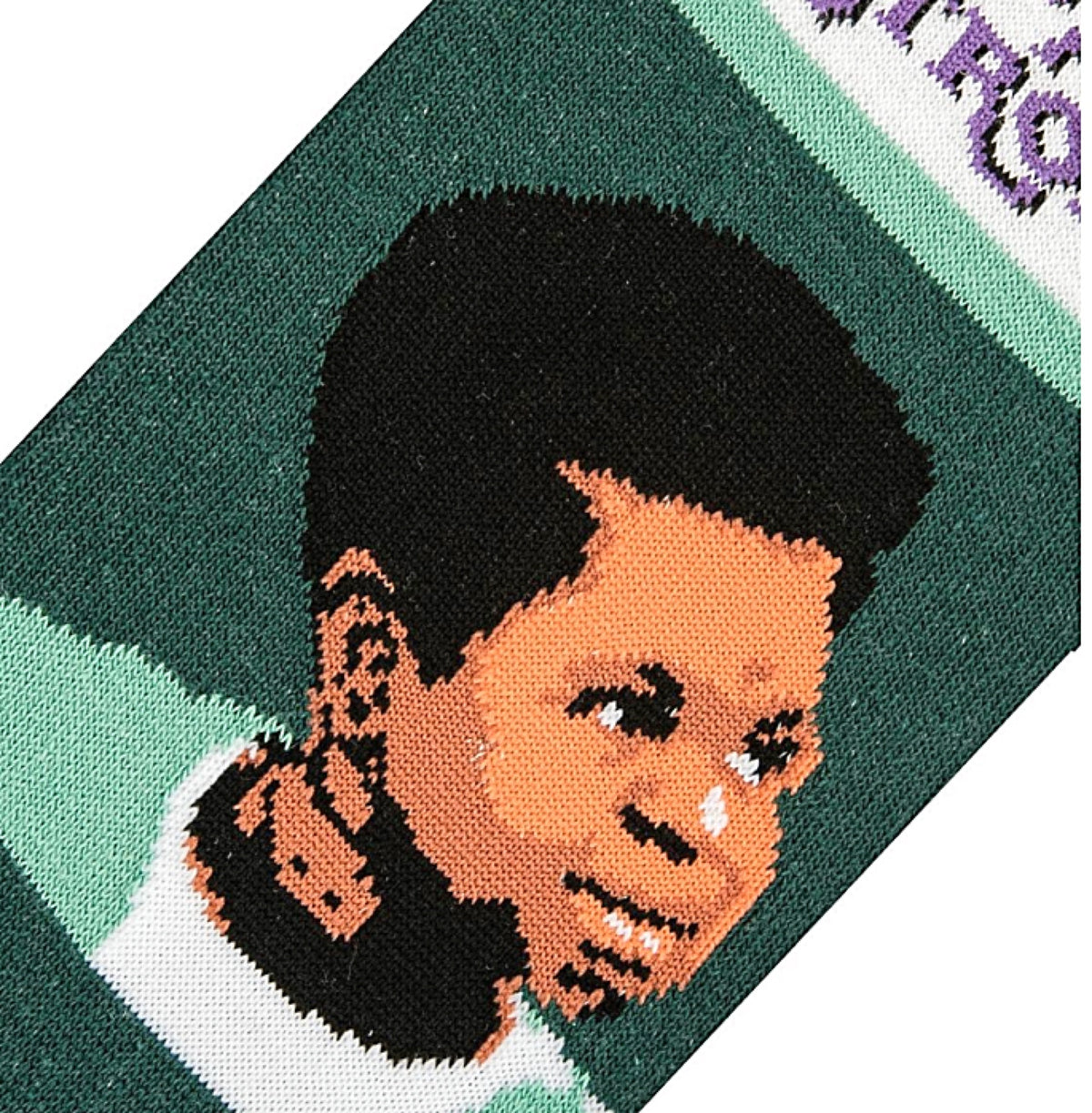 DIFF’RENT STROKES TV SHOWMEN’S SOCKS ARNOLD JACKSON ‘WHATCHU TALKIN’ BOUT WILLIS?’ - Novelty Socks for Less