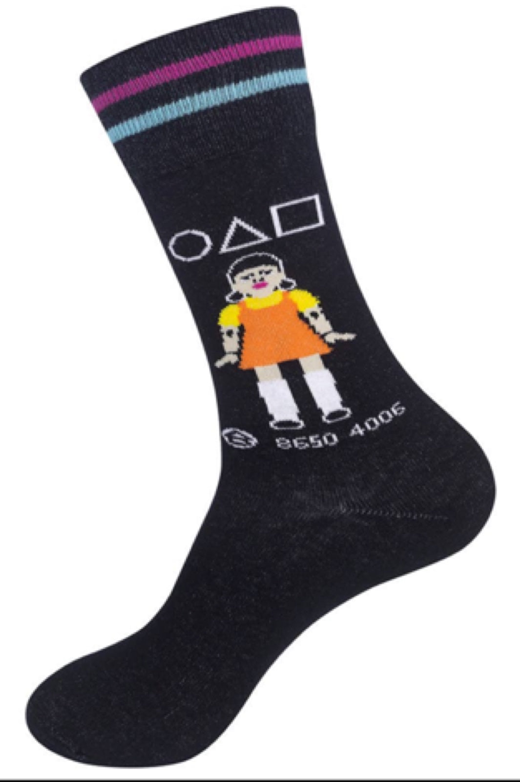 FUNATIC Brand SQUID GAME Unisex Socks YOUNGHEE DOLL - Novelty Socks for Less