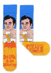 FREAKER FEET Brand Unisex ‘DRINK & BE MURRAY’ Socks BILL MURRAY - Novelty Socks for Less