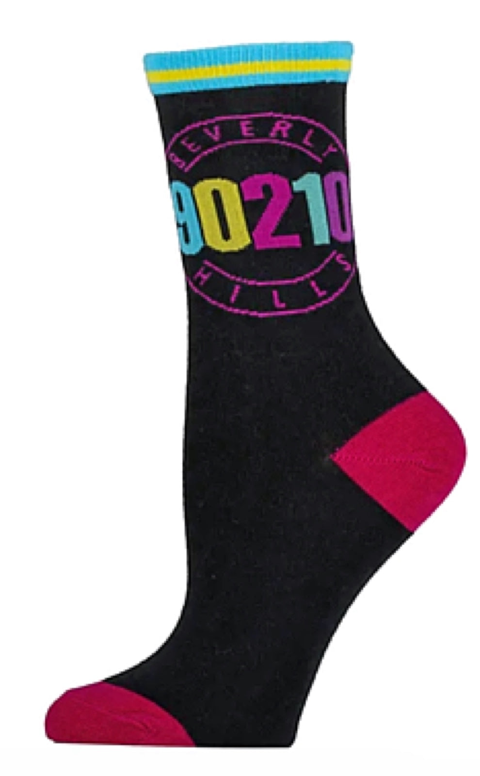 BEVERLY HILLS 90210 TV SHOW Ladies Socks - Novelty Socks for Less