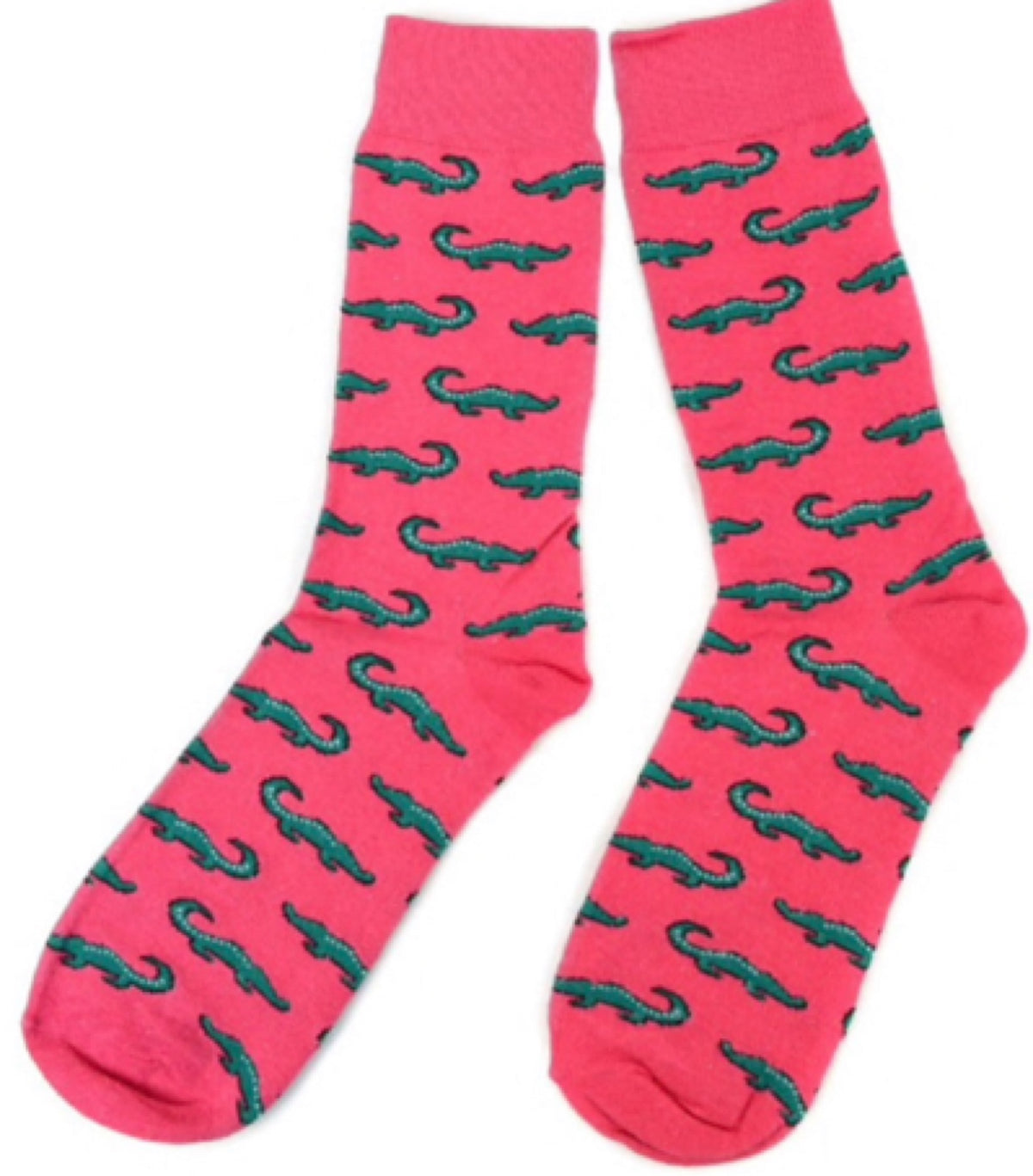 PARQUET BRAND Men's ALLIGATOR Socks (CHOOSE COLOR) - Novelty Socks for Less