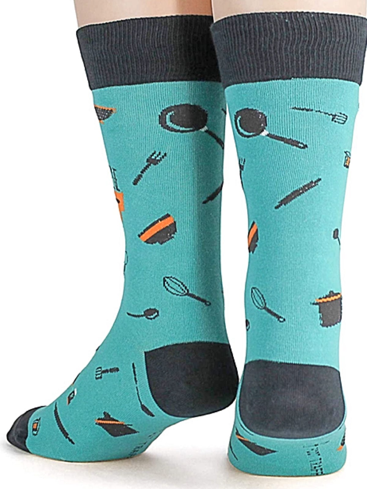 FOOT TRAFFIC Mens MY KITCHEN MY RULES Socks - Novelty Socks for Less