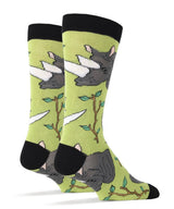OOOH YEAH Brand Mens RHINOCEROS Socks - Novelty Socks for Less