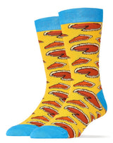 OOOH YEAH Brand Mens SWEET POTATO PIE Socks - Novelty Socks for Less